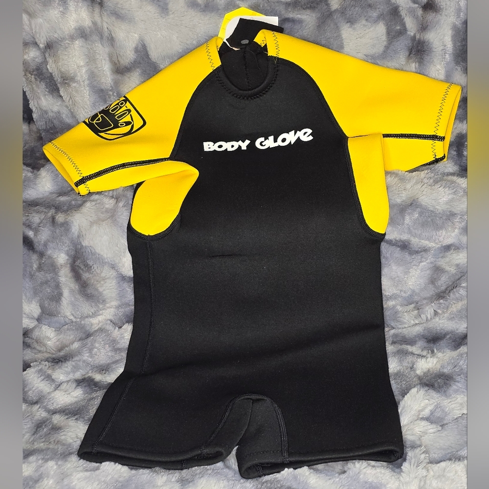 NWT Body Glove Child Pro 3 2.2mm Back Zip‎ Spring Performance Wetsuit Size C1
